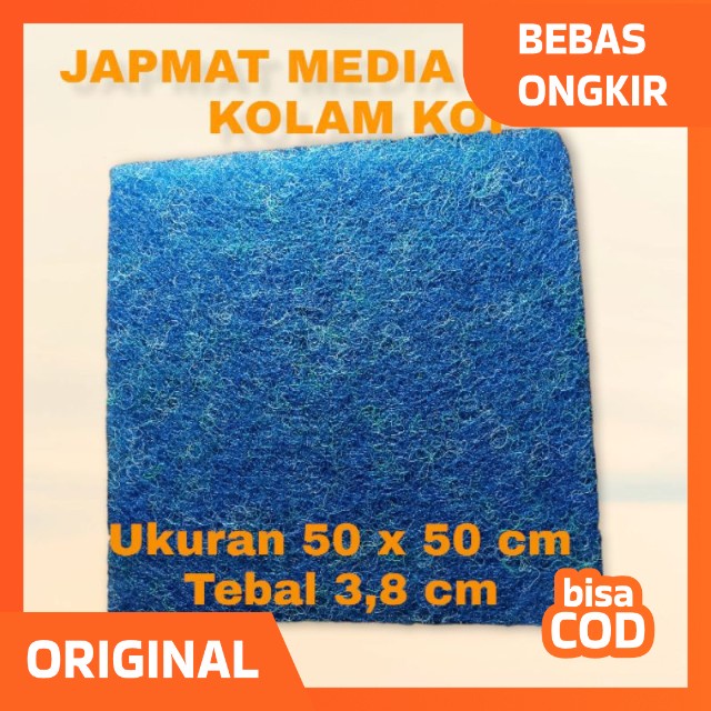 japmat media filter kolam ikan koi 50x50cm/media filter japmat kolam koi original