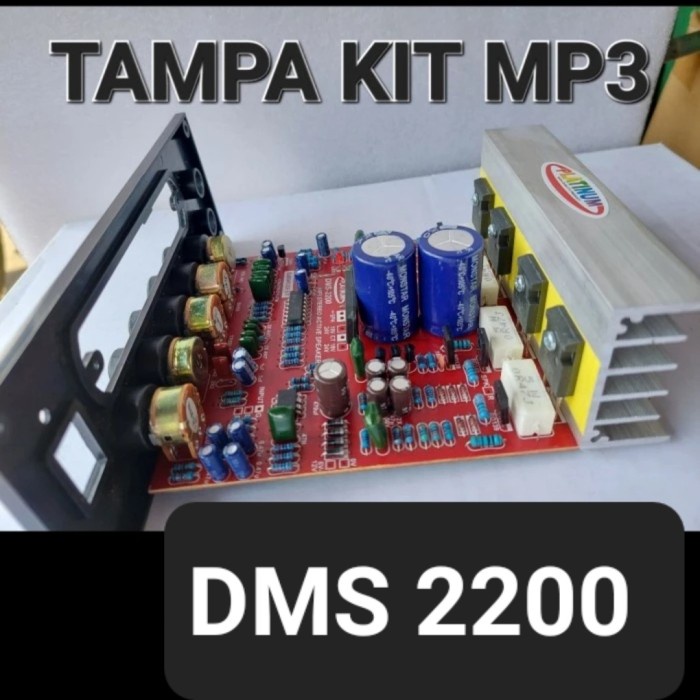 DMS 2200 KIT SPEAKER AKTIVE AKTIF DMS2200 KARAOKE MIC bluetooth bt  - TAMPA MP3