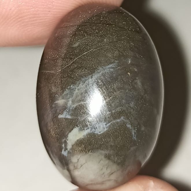 Natural Batu Akik 2469 Pasir Intan Emas Gold Yaman Garut Unik Antik