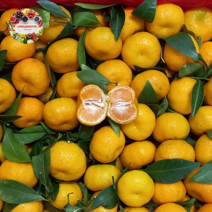 

Jeruk Shantang Rrc Fresh | Buah Jeruk Shantang 6 Kg | Keranjang