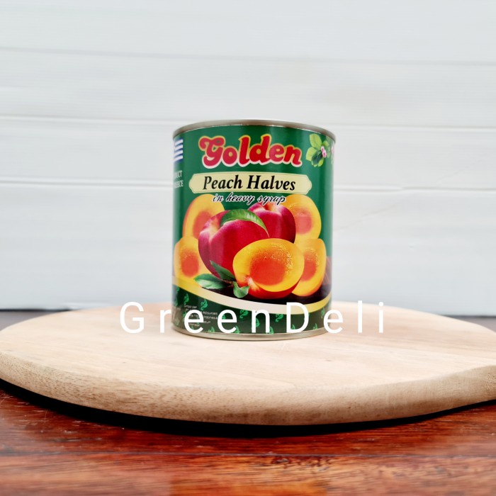 

Peach Halves / Persik Kaleng Golden 820 Gram