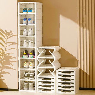 SHENAR , BOX SEPATU SUSUN RAK SEPATU TINGKAT PLASTIK SERBAGUNA MULTIFUNGSI RAK SEPATU SANDAL VIRAL U