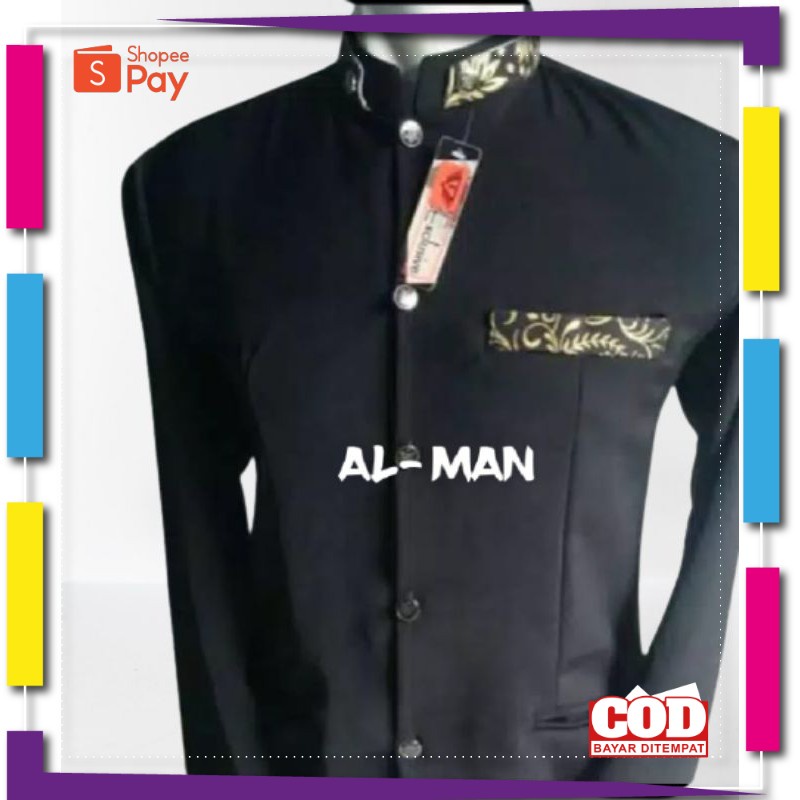 PREMIUM KOREAN STYLE / baju koko Jasko busa muslim terlaris  batik alman