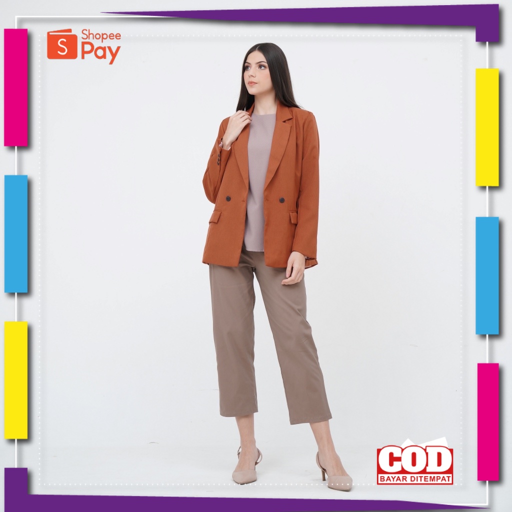 PREMIUM KOREAN STYLE / Ederra x Purera Meghan Blazer / Outerwear