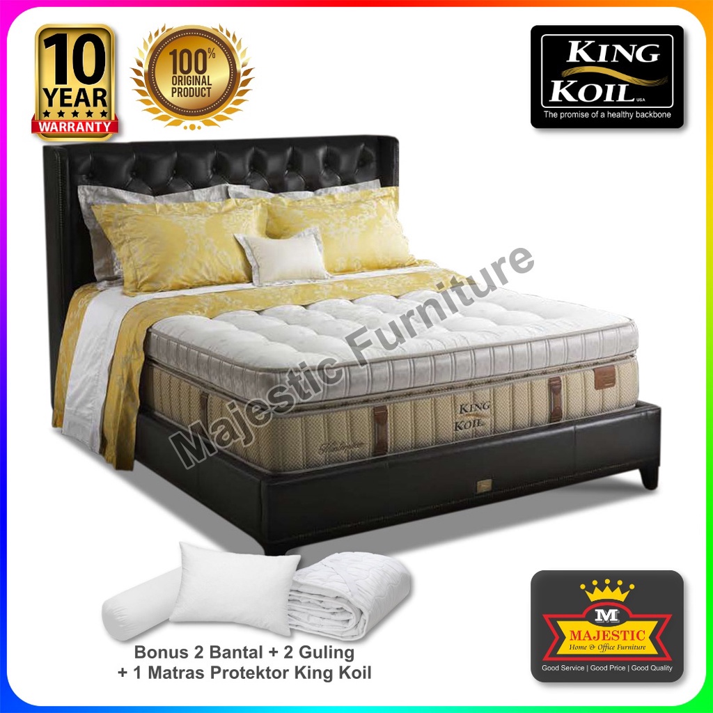 Set Spring Bed King Koil Masterpiece Chesterfield - Jogja