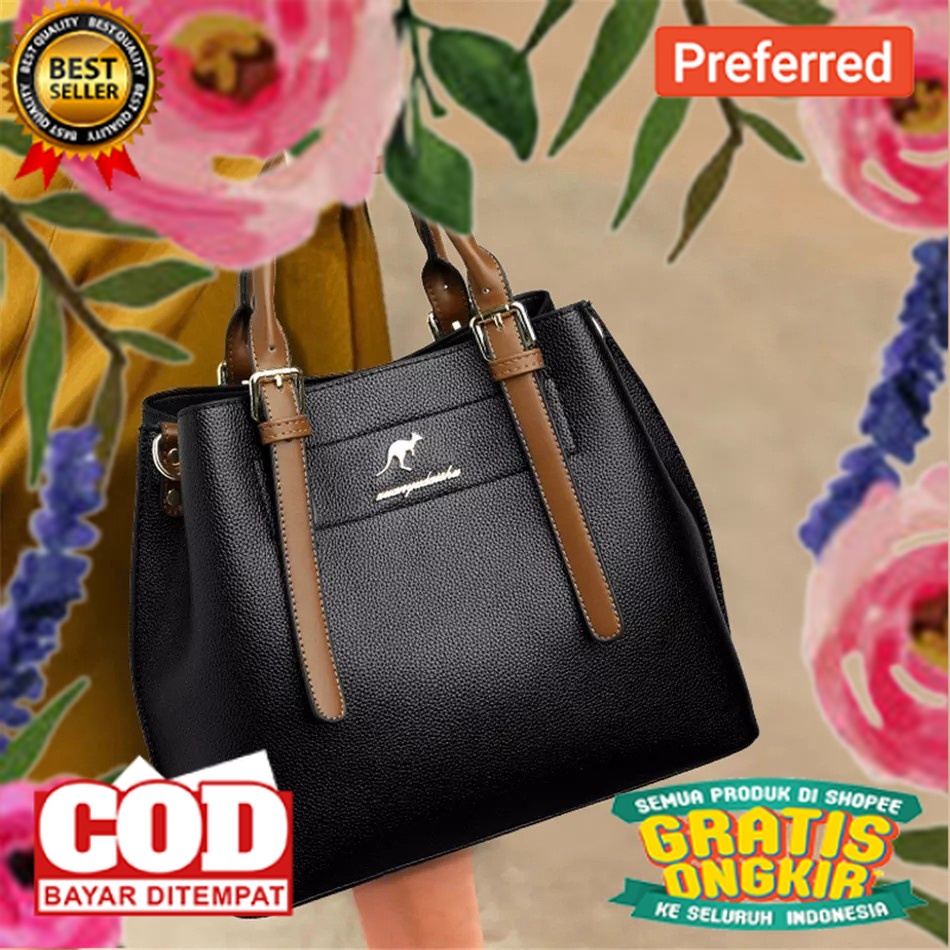 New Arrival Tas wanita selempang persegi Tas Ibu ibu Tas tote Bag model terbaru Tas model korea terk