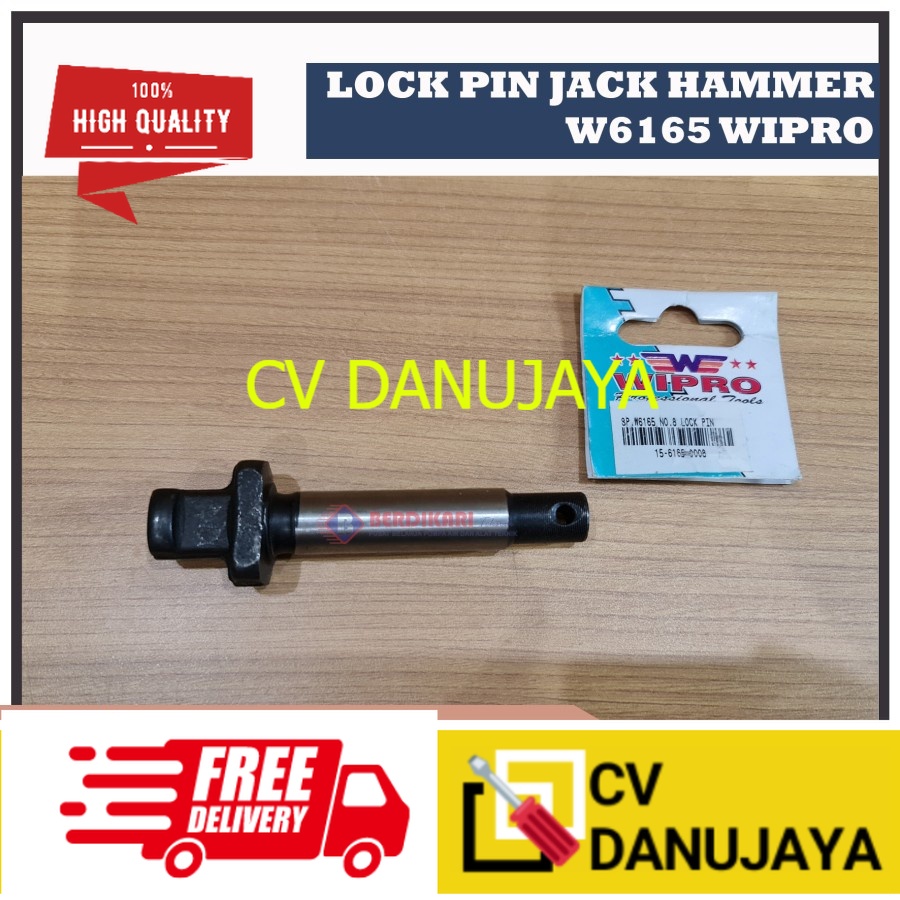 Lock Pin Jack Hammer Bor Penghancur Beton W6165 W 6165 Wipro