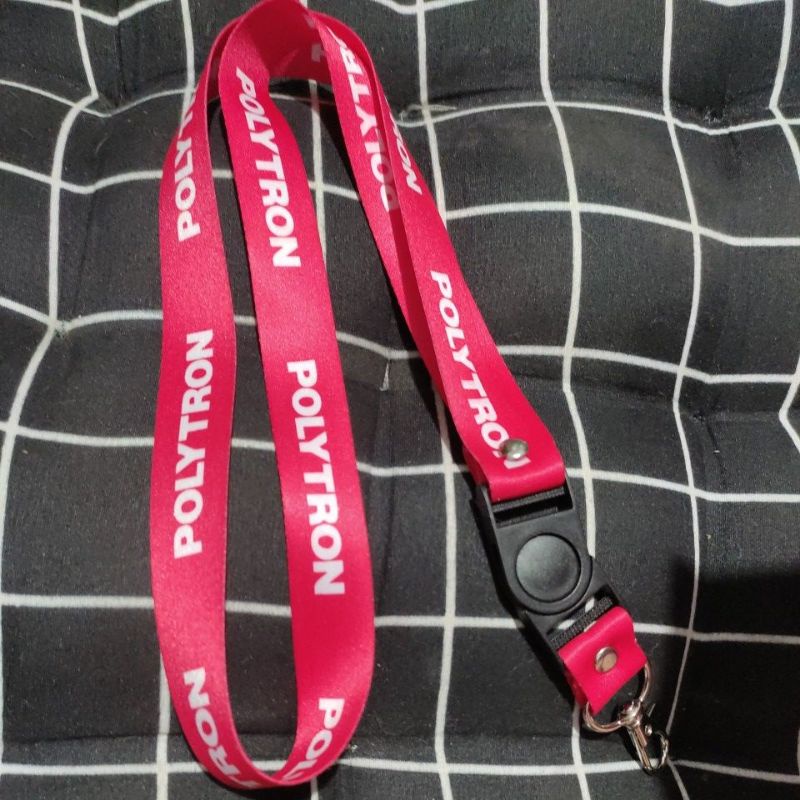 

Lanyard Polytron / Tali Idcard Polytron printing murah satuan HANDPHONE