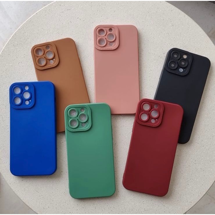 SOFTCASE PRO CAMERA VIVO V11 / V11i CASING MACARON