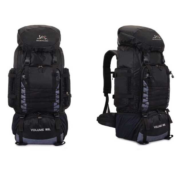 Tas Gunung Carrier Bag Travel Backpack Waterproof 90L