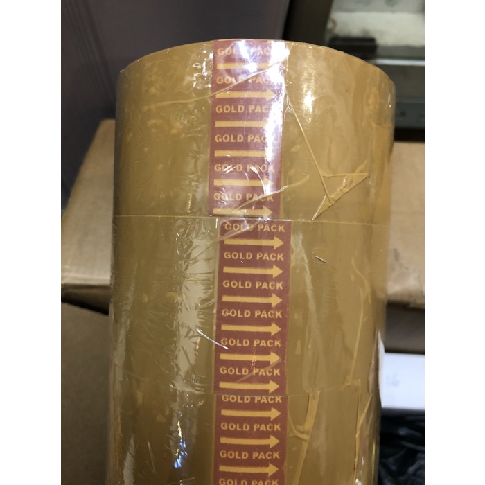 

Lakban gold pack coklat / bening 2” inch - Cokelat JI27