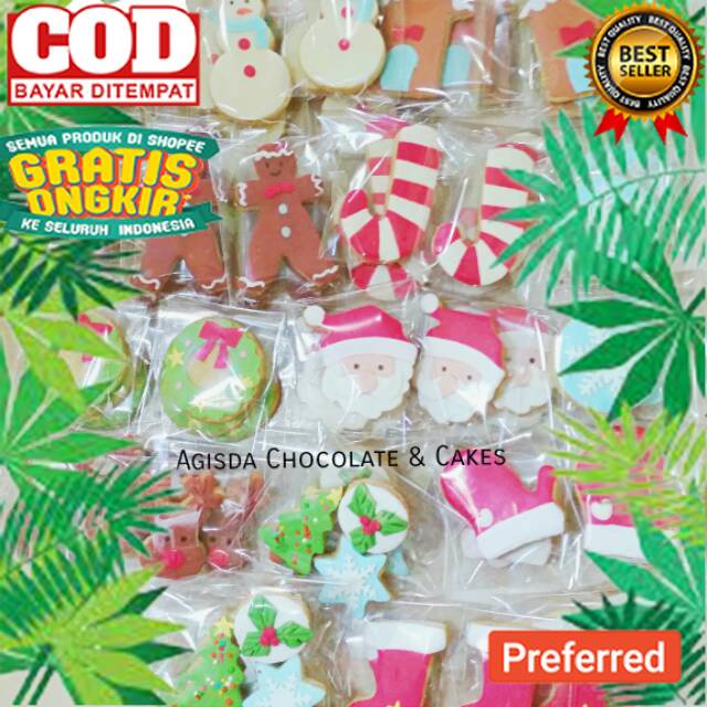 

Cookies hias custom natal chistmas// KOSTUM NATAL / POHON NATAL / AKSESORIS NATAL / HARI NATAL