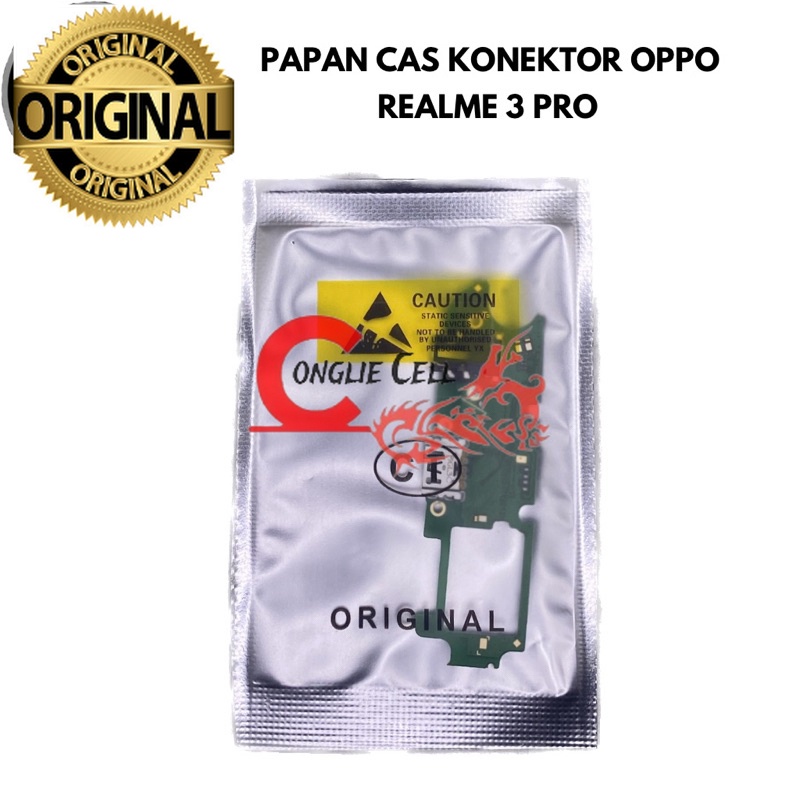 PAPAN CAS KONEKTOR OPPO REALME 3 PRO ORIGINAL