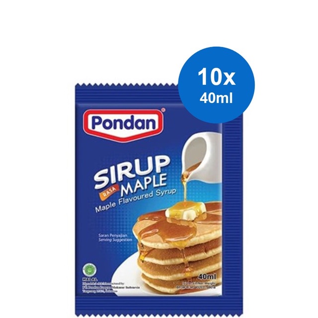 

Pondan Sirup Maple 40 mL x 10