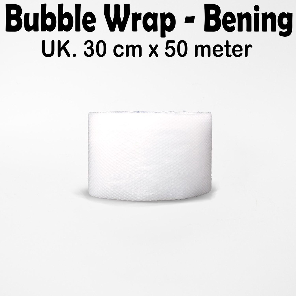 

Bubble Wrap MPI Bening 30 cm x 50 meter / Bubble Kebutuhan Packing - Master Pack Indonesia