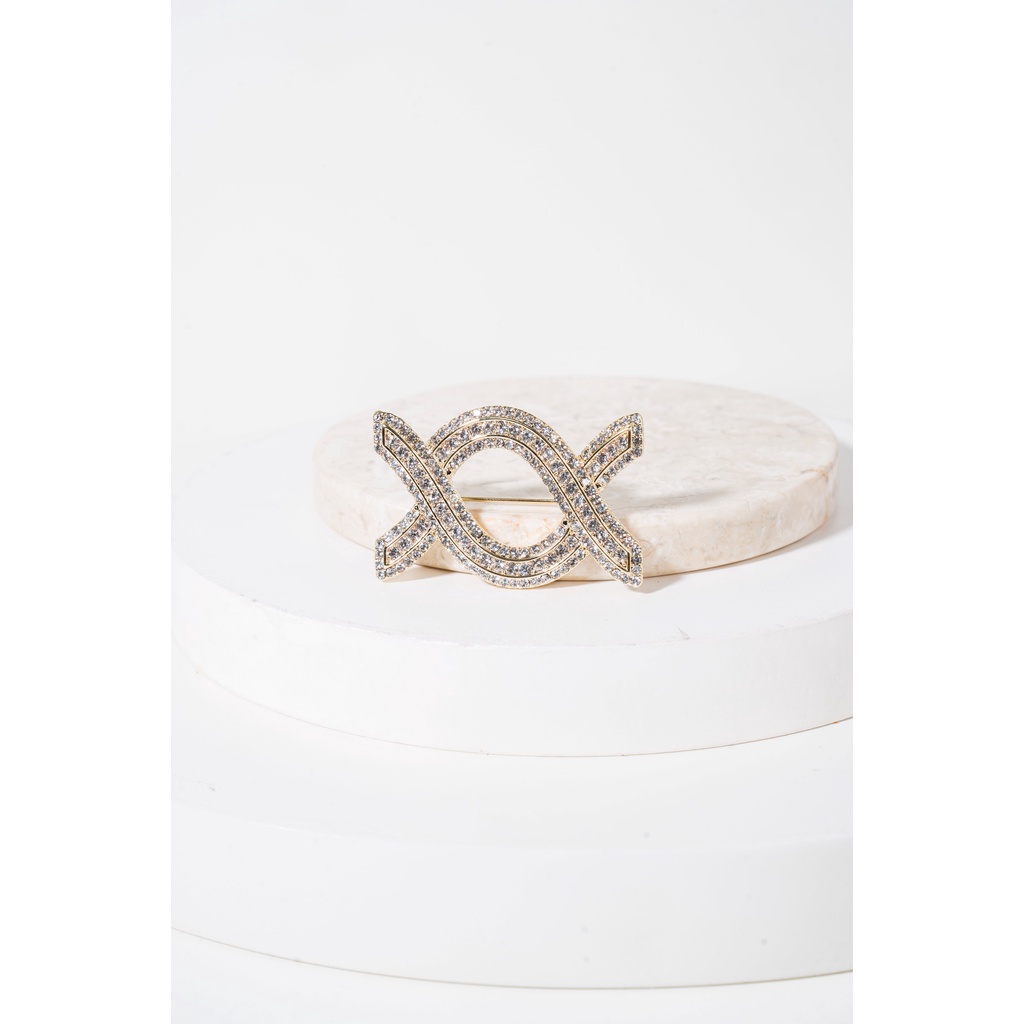 Klamby - Stella Brooch Gold