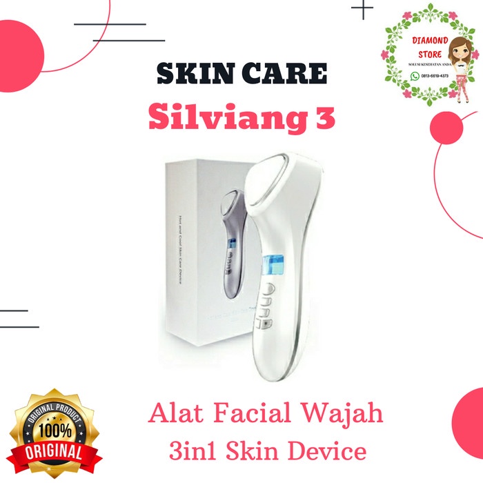 [ READY STOCK ] Silviang 3 | Alat Facial Wajah • KK Indonesia • ORI 100% •