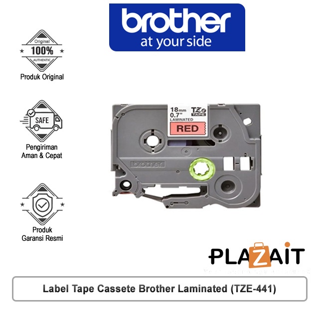 Label Tape Cassete Brother Laminated (TZE-441)