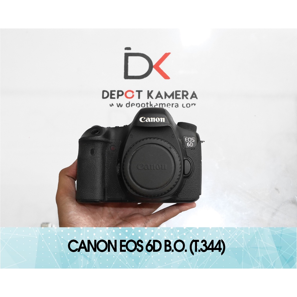 Second - Kamera Canon eos 6d body only kode t.344