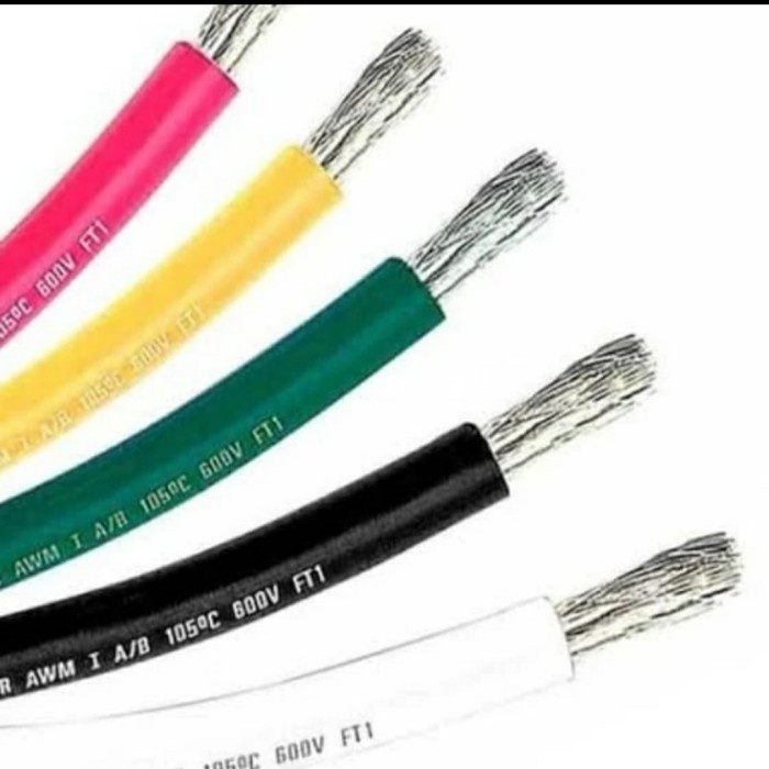 kabel awg-16 30meter kabel awg 16 awg16 - Hitam -BSS12
