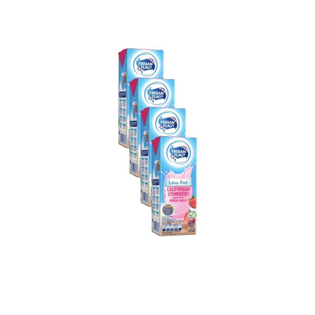

Frisian Flag UHT PLS Low Fat CAL Strawberry 4 x 225 ml