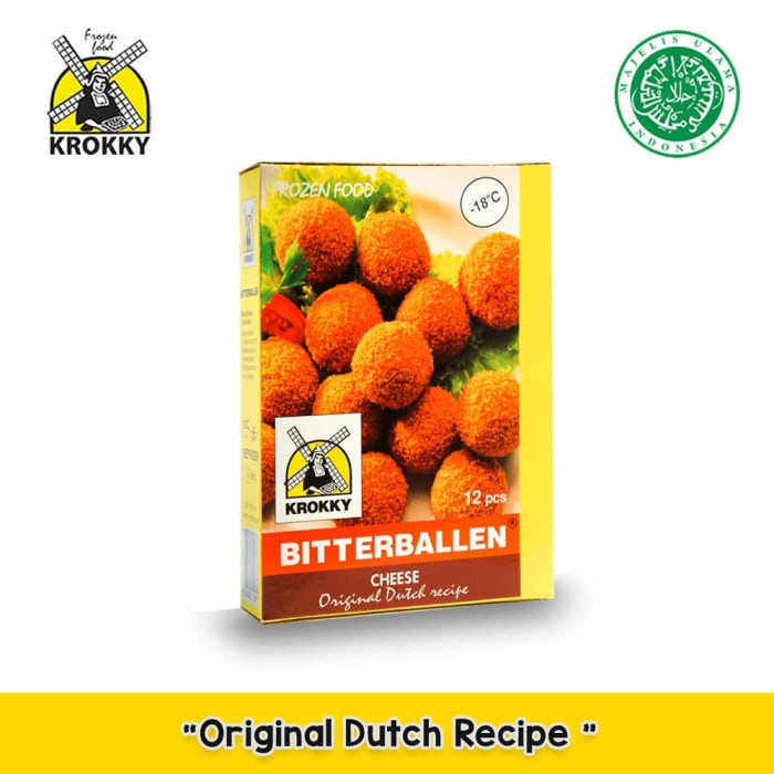

Krokky BItterballen Cheese (Keju)