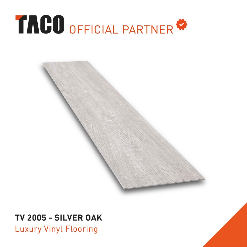 TACO Lantai Vinyl 2mm - TV 2005 Silver Oak