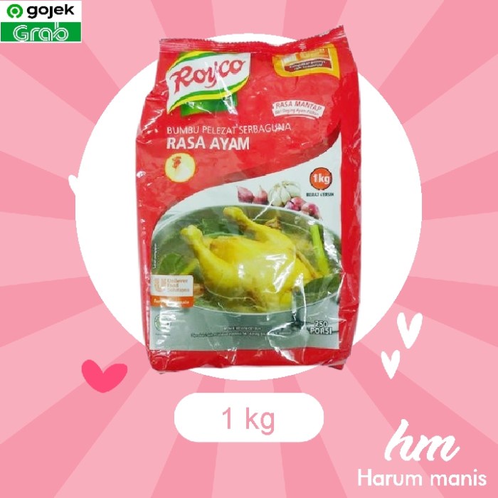 

Kaldu Ayam Royco 1 kg Penyedap Masakan