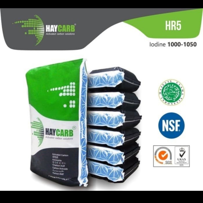 Karbon aktif haycarb HR5 iodin 1050 active carbon haycarb srilanka