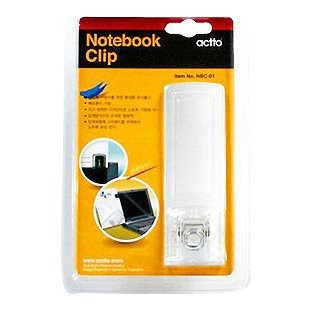 

ACTTO NBC-01 Notebook Clip hitam/Clear