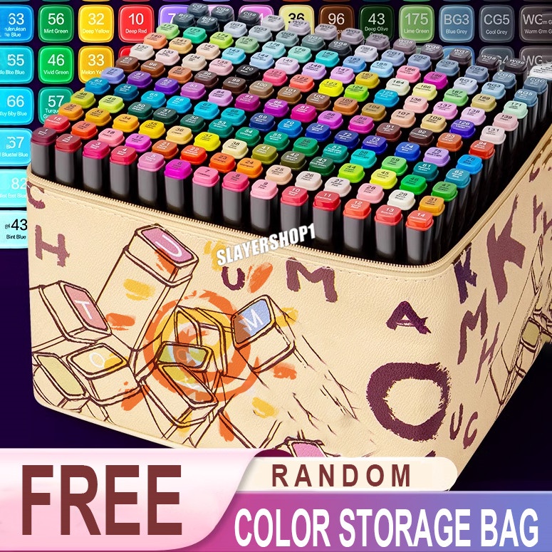 

COD Touch 80/60/48/36/24 Warna Sketsa Spidol Umum General Marker Set Animation Markers