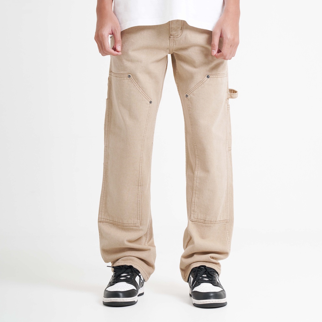Amigos de Nimes - La Terre Creme - Mod Carpenter Double Knee Pant