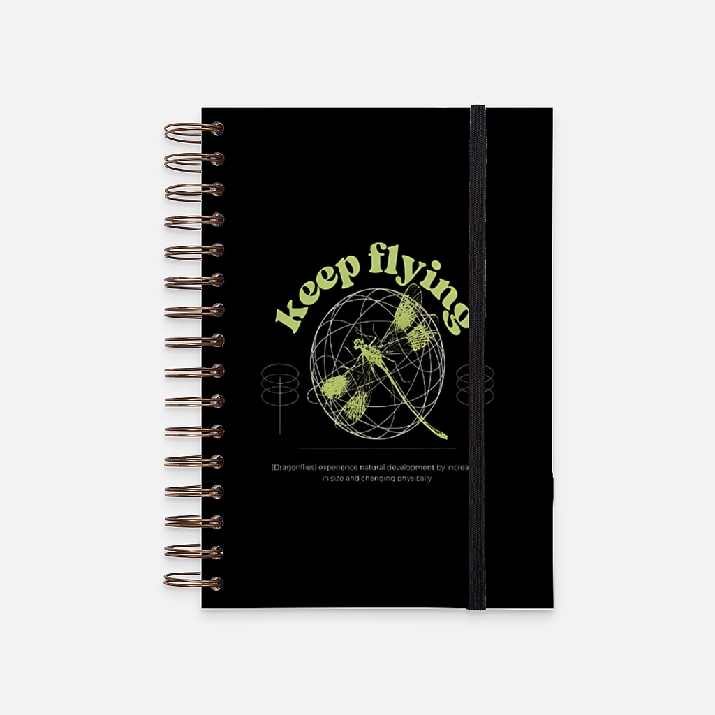 

Hard Cover Notebook Dragonfly heavyweight T-shirt 017