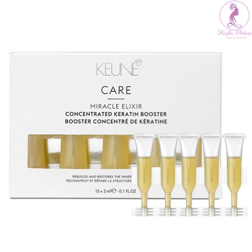 KEUNE | Care Miracle Elixir Concentrated Keratin Booster, 15 x 2ml