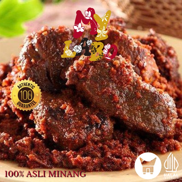 

RENDANG ASLI PADANG DAGING SAPI 250 gr Bumbu Masakan Minang - My LABO