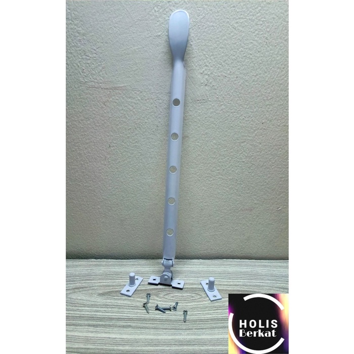 RAMSKAR / LAMSKAR LUBANG PENAHAN JENDELA PUTIH WHITE