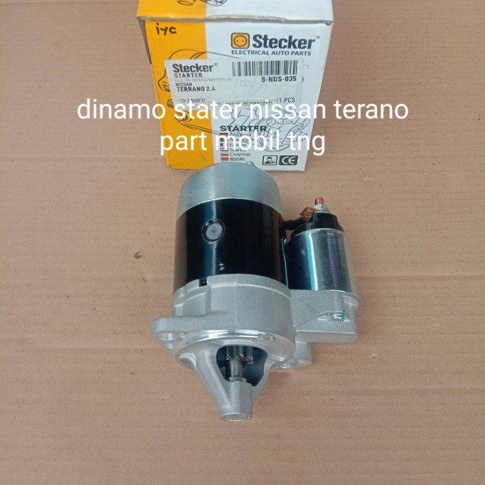 Motor Dinamo Stater Starter Nissan Terano/Terrano STECKER