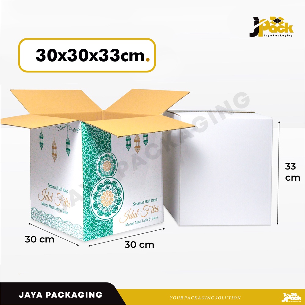 

Box Parcel 30x30x33 Kardus/Parcel/Parcell/Lebaran/Idul Fitri/Fitri/Eid Mubarak/Ied/Eid/Mubarak/Paket/Sembako/Hampers/Normal/tinggi33