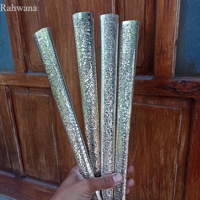 

terlaris pendok solo tatahan tebal 0.25mm lapis perak