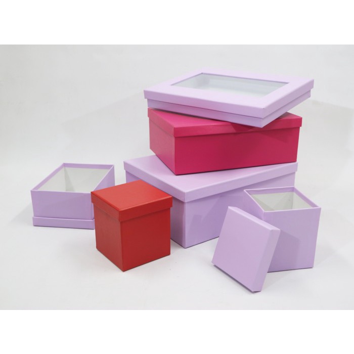 

Papeo Gift Box/Kotak Karton/Box Hadiah/Box Kado/Red - 8930