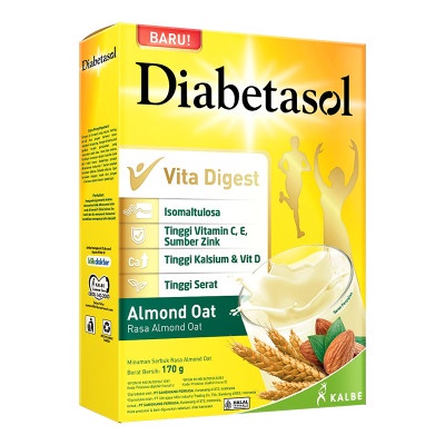 

Diabetasol Minuman Serbuk Almond Oat 170 g