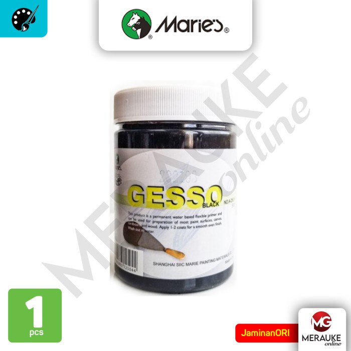 

Maries Gesso Black 500ml
