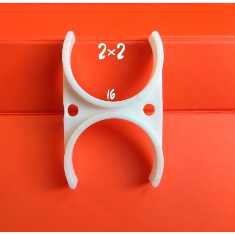 Dobel Klem 2”x2” plastik