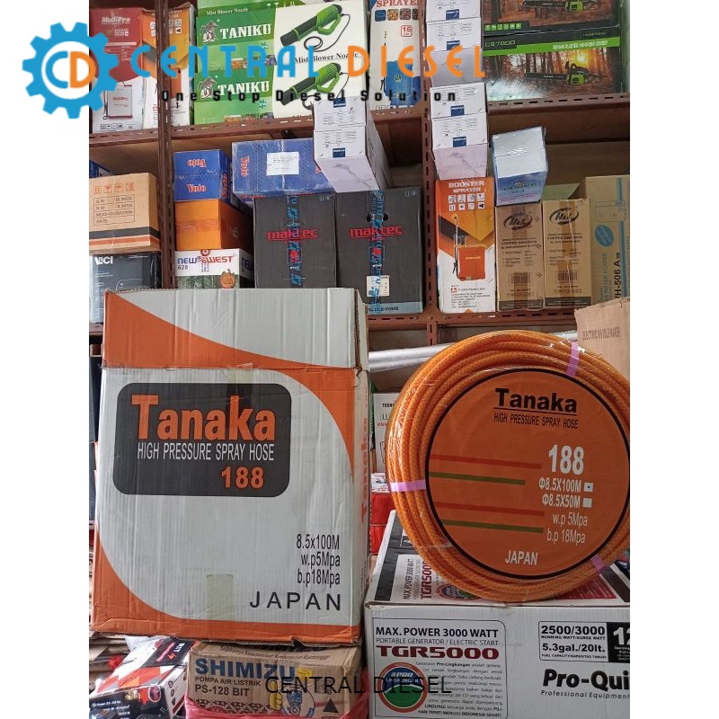 Selang doorsmeer/ Selang compressor Tanaka 100 meter