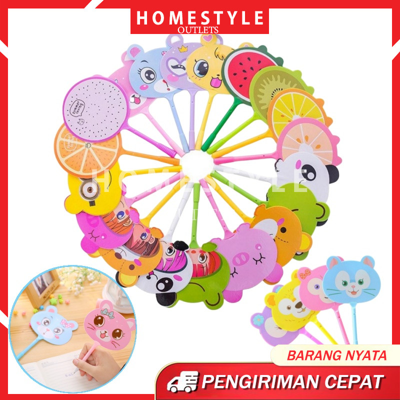 

Kipas Pena Karakter / Pena Pulpen Gel Kipas / Pena Kipas Animal & Buah / Pulpen Kipas Karakter Lucu Souvenir