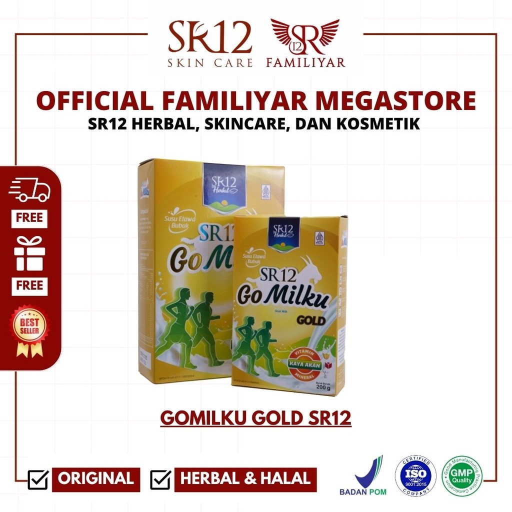 

GOMILKU GOLD SR12 Susu Etawa Mengatasi Kolesterol, Sakit Lambung, Sendi Lutut Lansia Asam Urat