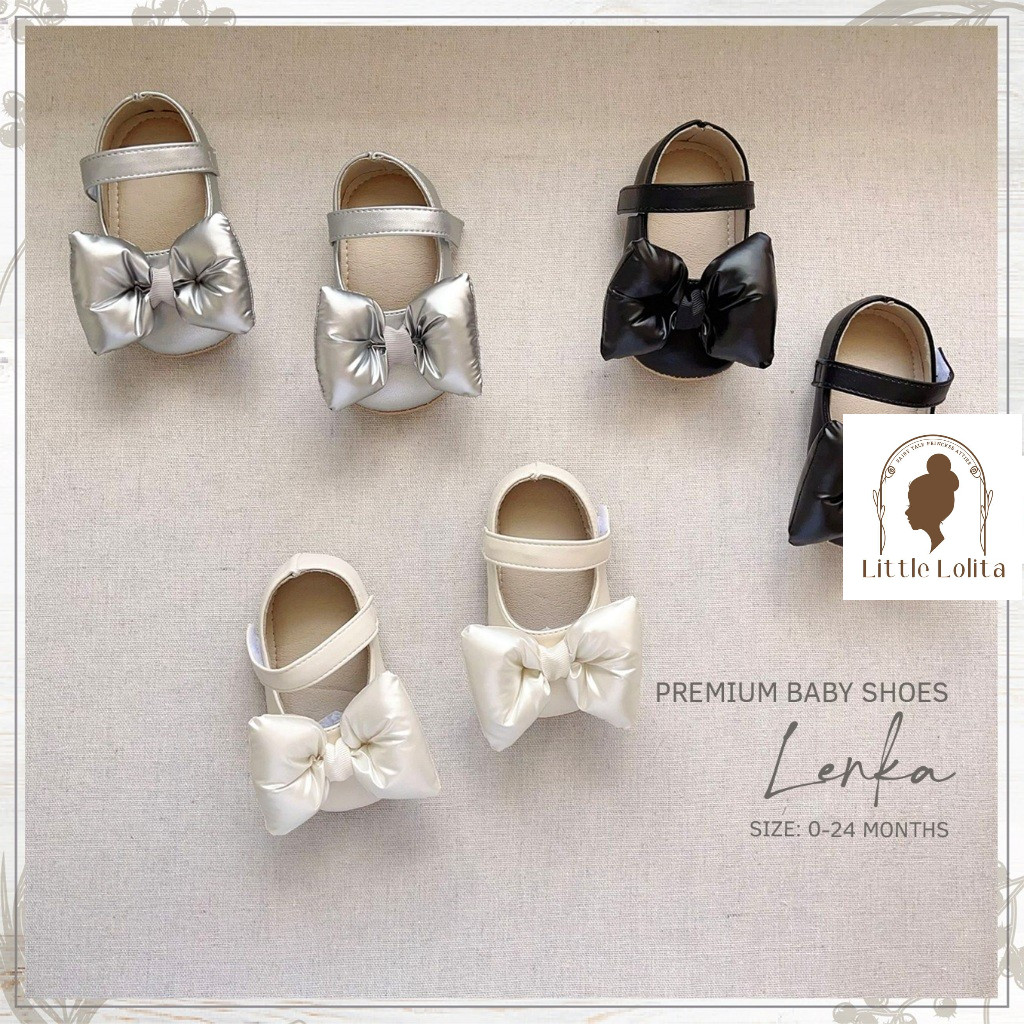 Sepatu Bayi LENKA - Baby Shoes PESTA Anak Perempuan Balita