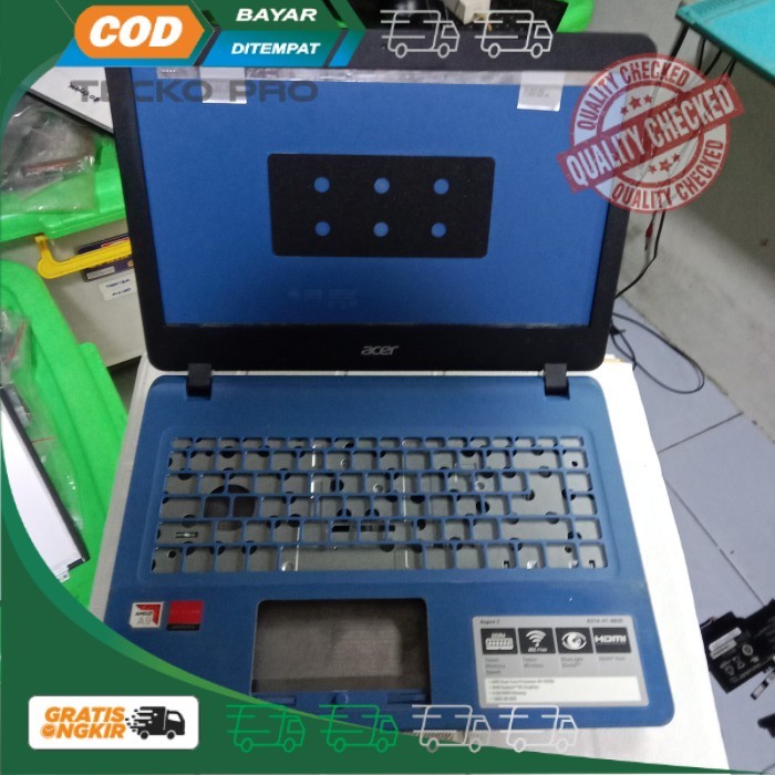 Casing Fullbody Fullset Acer Aspire 3 A314 A314-41 AMD A9-9420e _biru