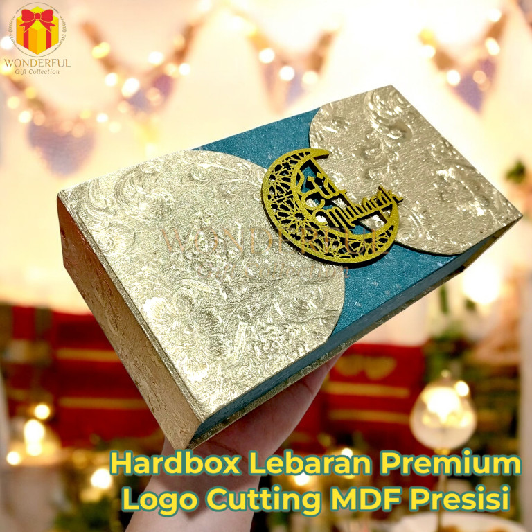 

Hardbox Hijau Lebaran/Ramadhan Wallpaper Magnet Logo MDF Cutting 31 x 16,5 x 9 - RMD-WP-MAG-MDF