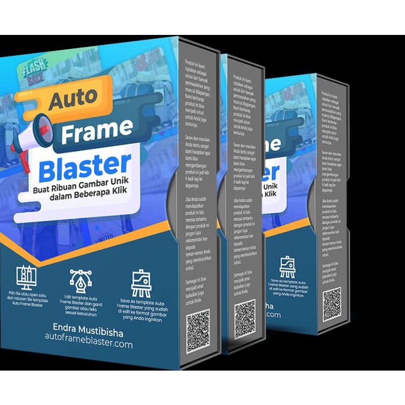 AUTO FRAME BLASTER SOFTWARE PEMBUAT RIBUAN GAMBAR UNIK MARKETPLACE FB IG DIGITAL MARKETING ONLINE PE